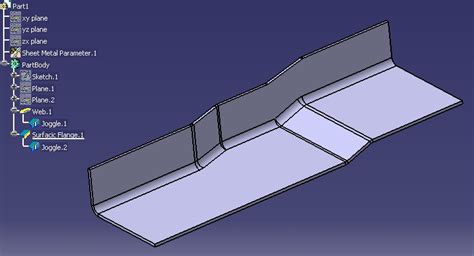 sheet-metal part joggle radius|sheet metal joggles.